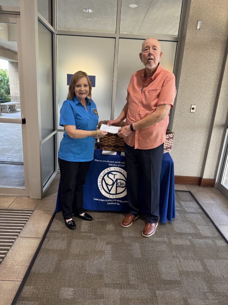 Donation for St Vincent De Paul Thanksgiving Dinner